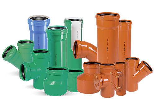 Kanalrohrsysteme KG2000 / KG-System
