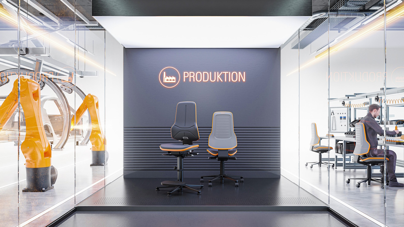 Arbeitsstühle für die Produktion