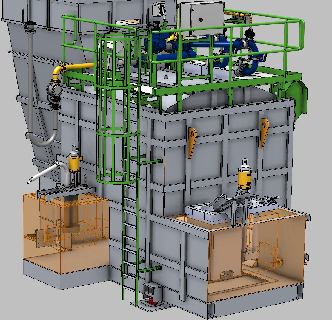 HOLDING FURNACE – Haltedofen für flüssiges Aluminium