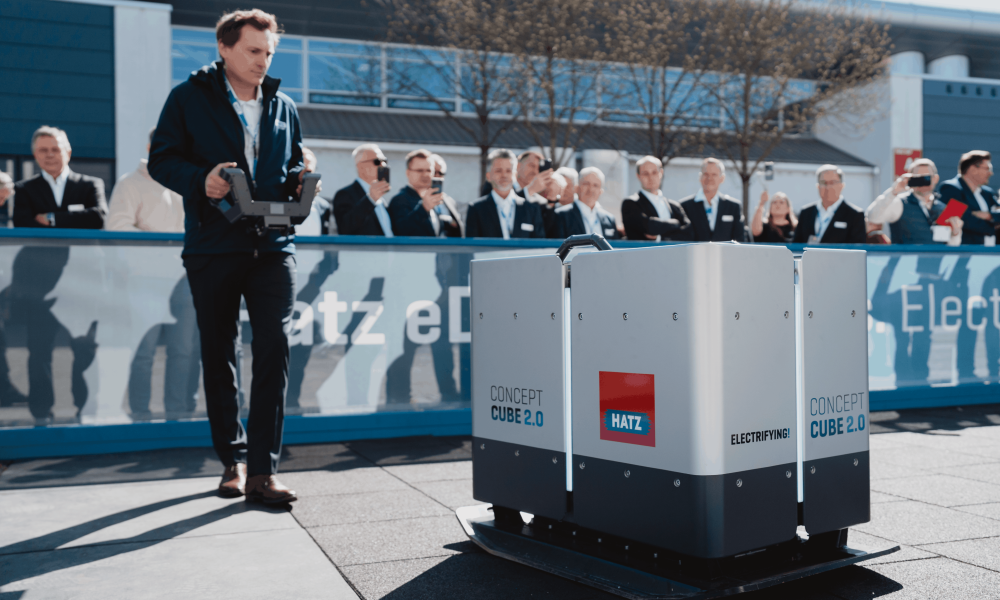 Hatz Concept Cube auf der bauma 2022
