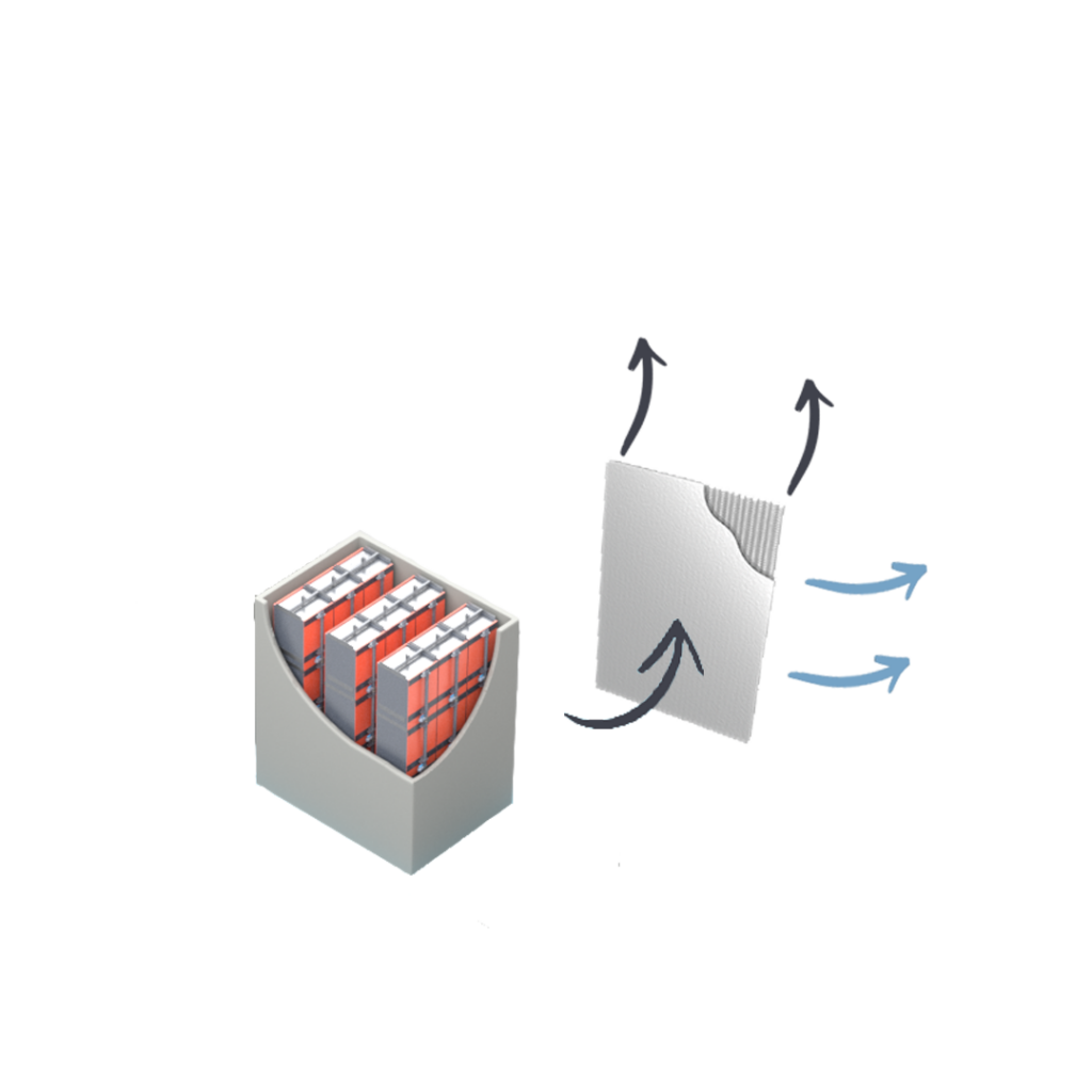IPC® Membrantechnologie (Membranblatt im 3D-Gewebeträger)