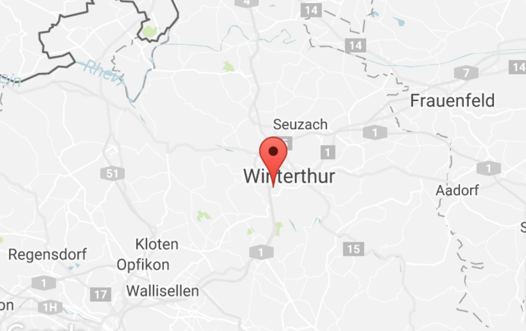 Standorte der Alfred Wertli AG in der Schweiz