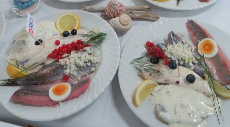 Product quality: silver sheen of the fillet