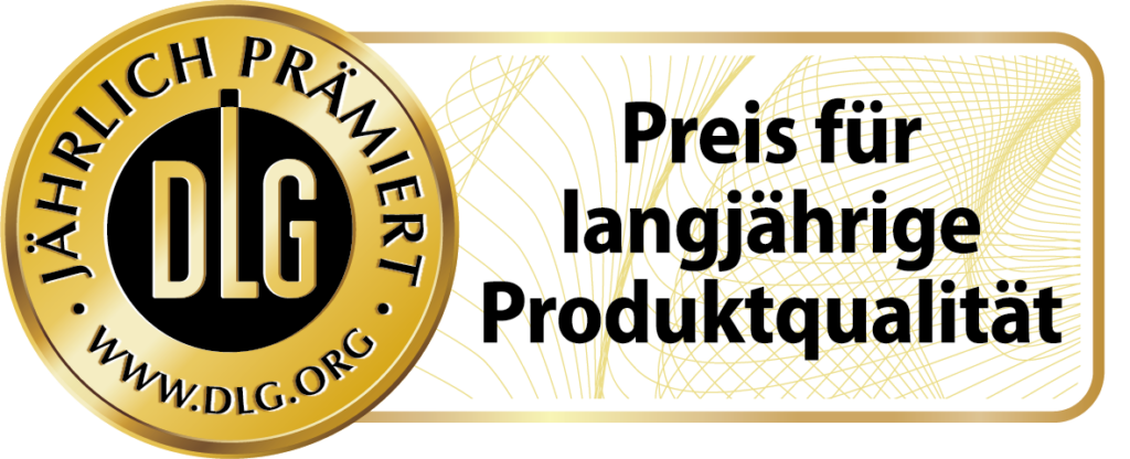 DLG-Medaille – langjährige Produktqualität