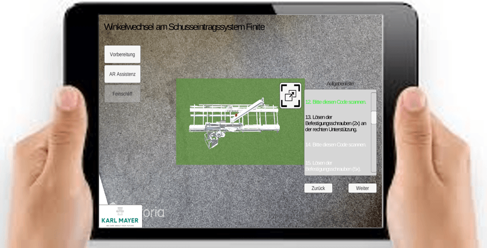 Augmented-Reality-Wartungsassistent