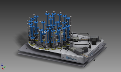 Automatische Flechtmaschine