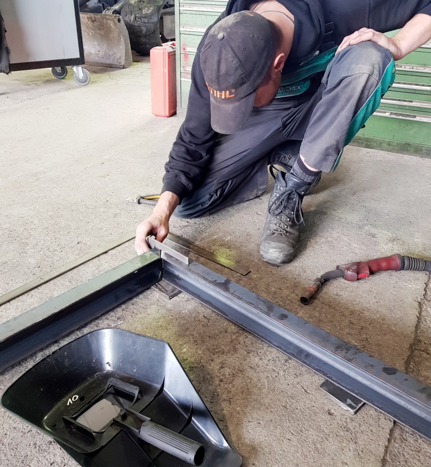 Bearbeitung in der Werkstatt