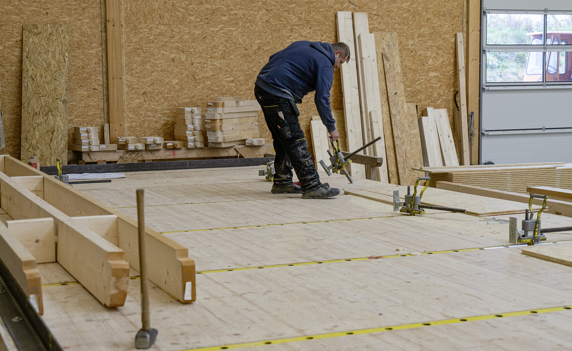 Erstellen der Bauelemente in der Werkstatt