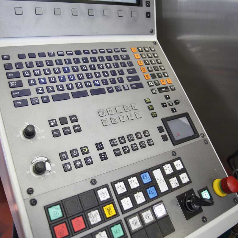 Fräsmaschine im Einsatz