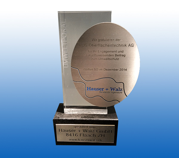 Umweltpokal 2014 für betrieblichen Umweltschutz