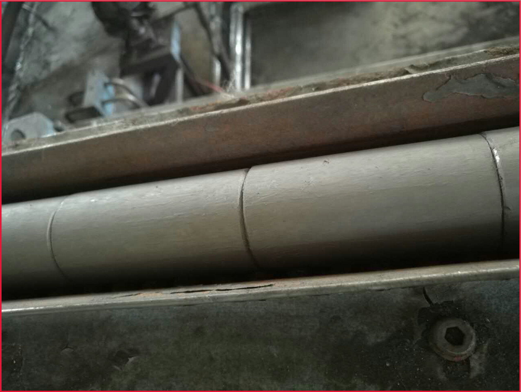 Vorgraphitierung / Billet coating