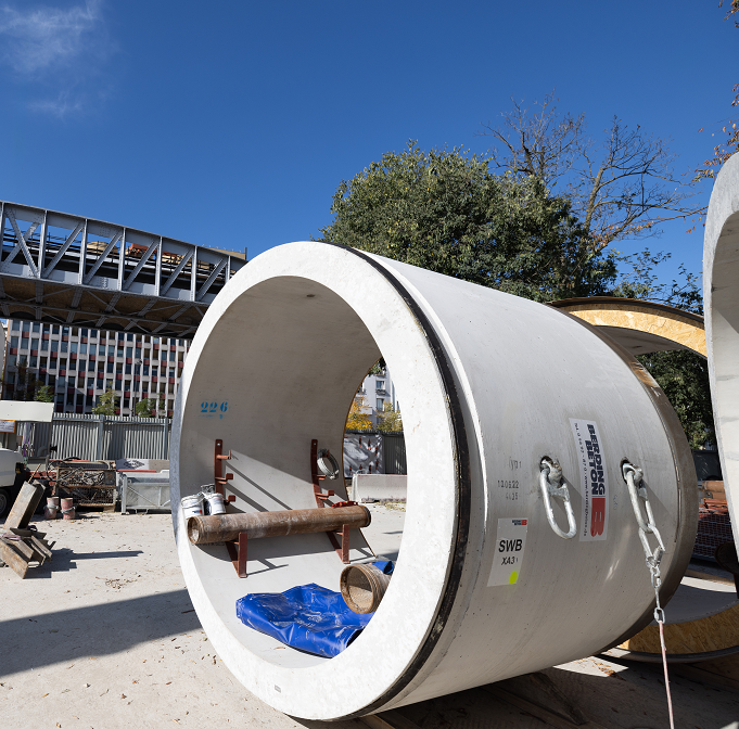 Dichtungen aus Nottuln für Kanalprojekt in Paris