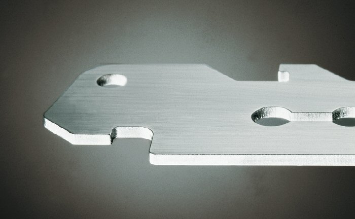 Fiber laser in operation