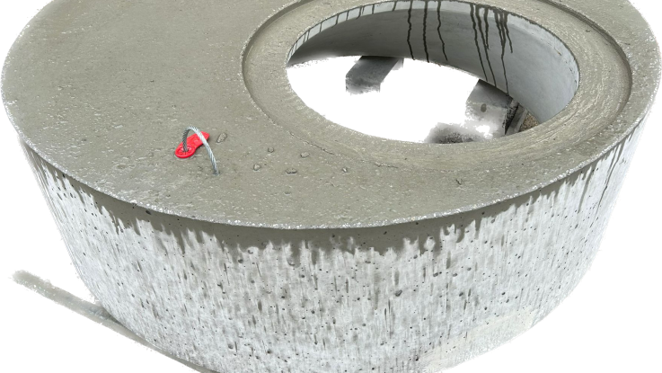 Schachthals 1200/625/350 mm mit Muffenverbindung