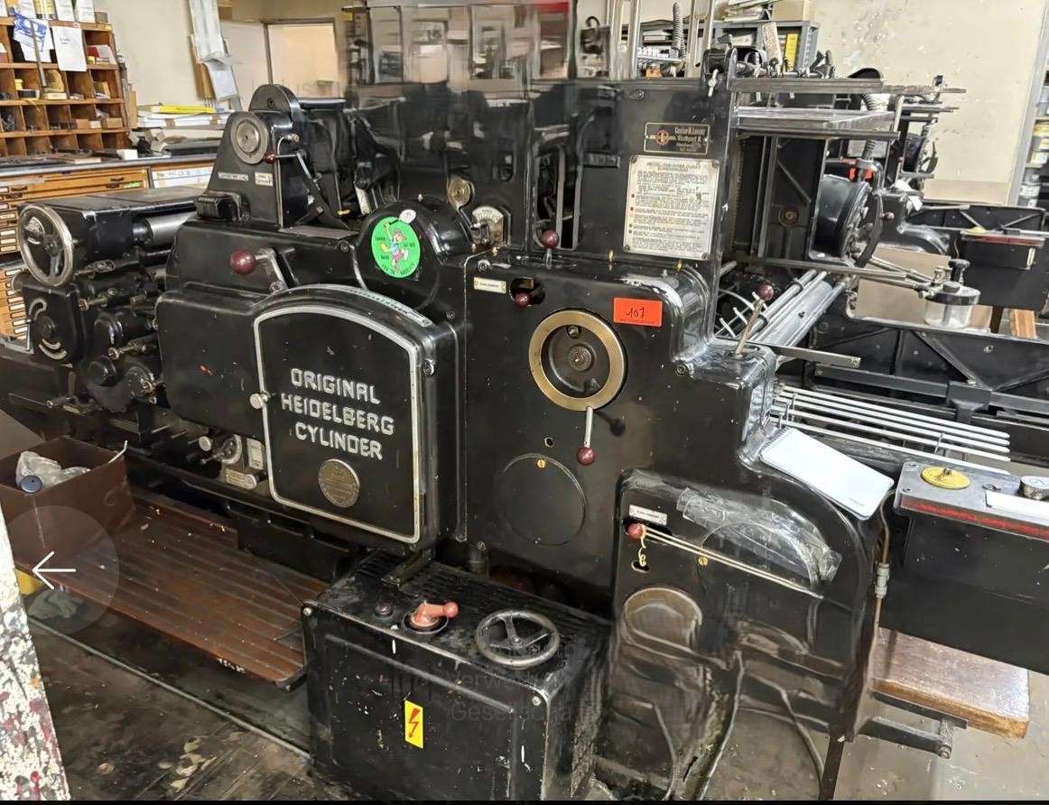 Heidelberg S Cylinder (1955)
