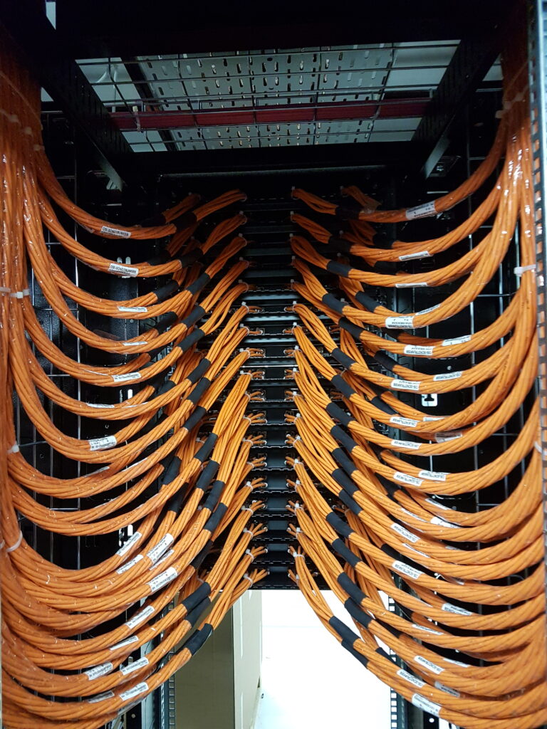 Arbeit an Netzwerkinfrastruktur