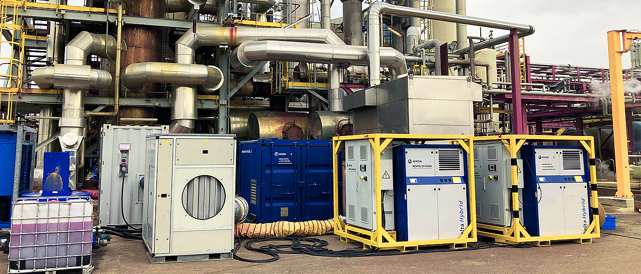 Verdichtertechnik für pneumatische Förderung