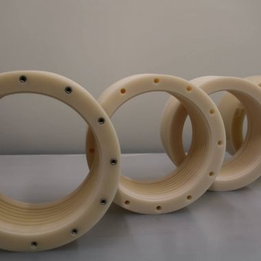 Bauteil aus transparentem Thermoplast