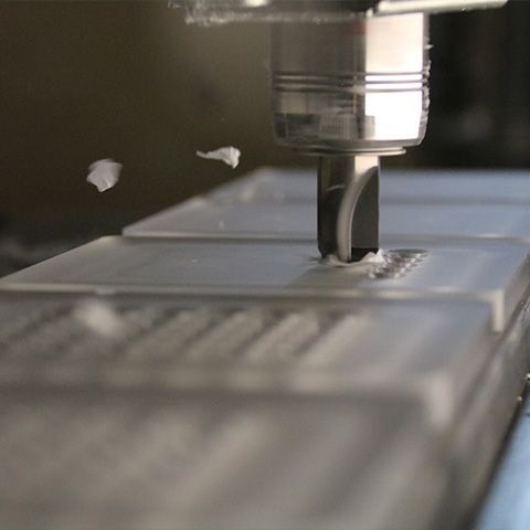 CNC-Bearbeitungszentrum in der Fertigung