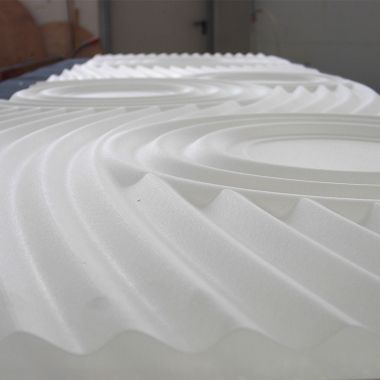 Bauteil aus transparentem Thermoplast