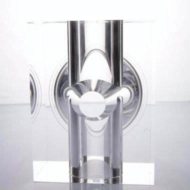 Bauteil aus transparentem Thermoplast