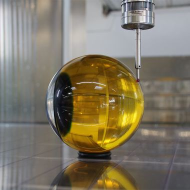 Bauteil aus transparentem Thermoplast