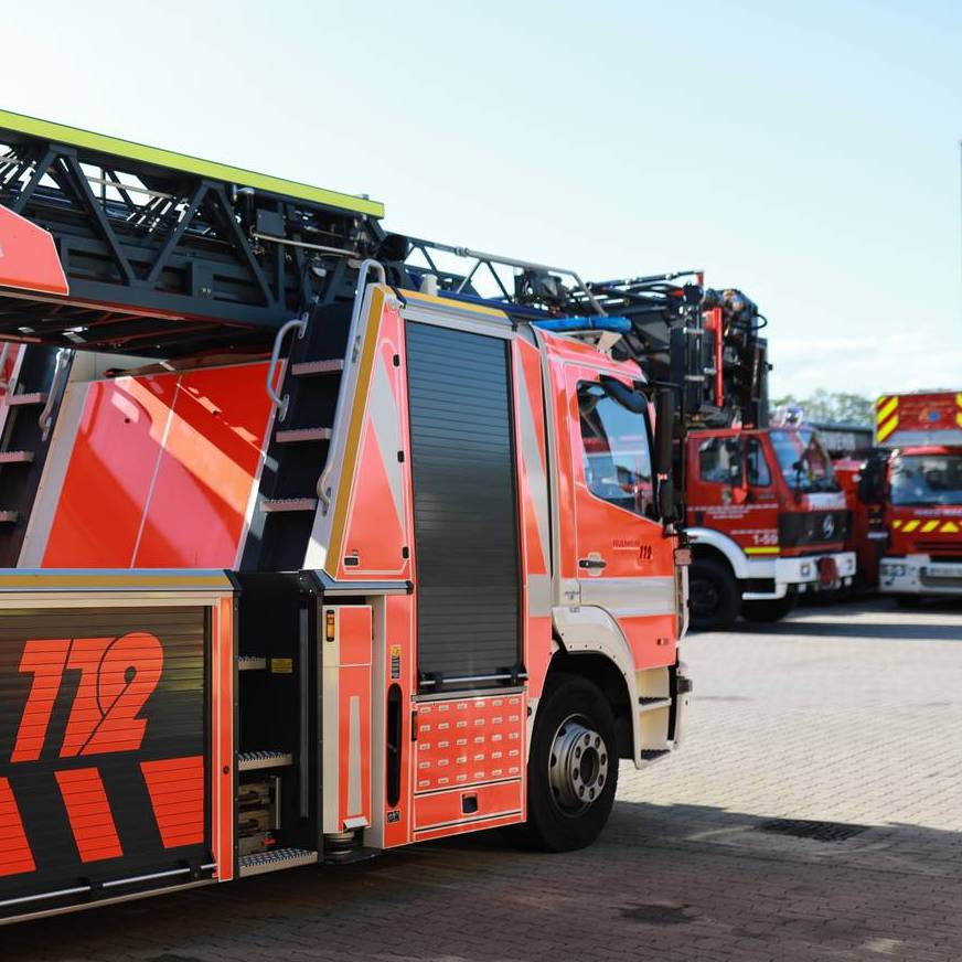 Drehleiter-Werkstatt – Fertigung