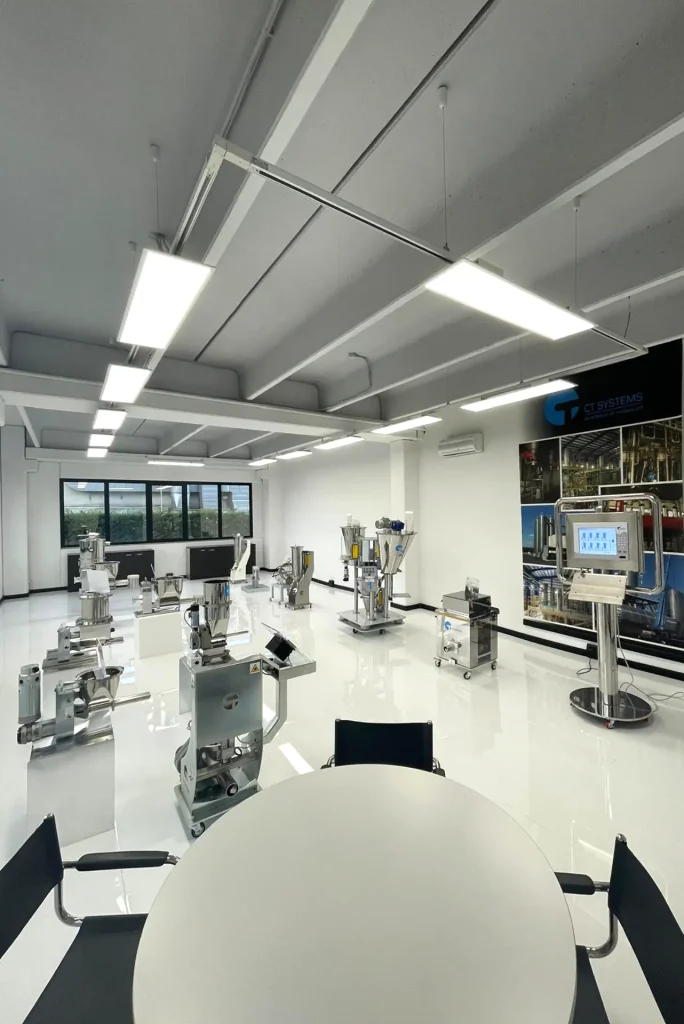Technischer Ausstellungsraum im Werk