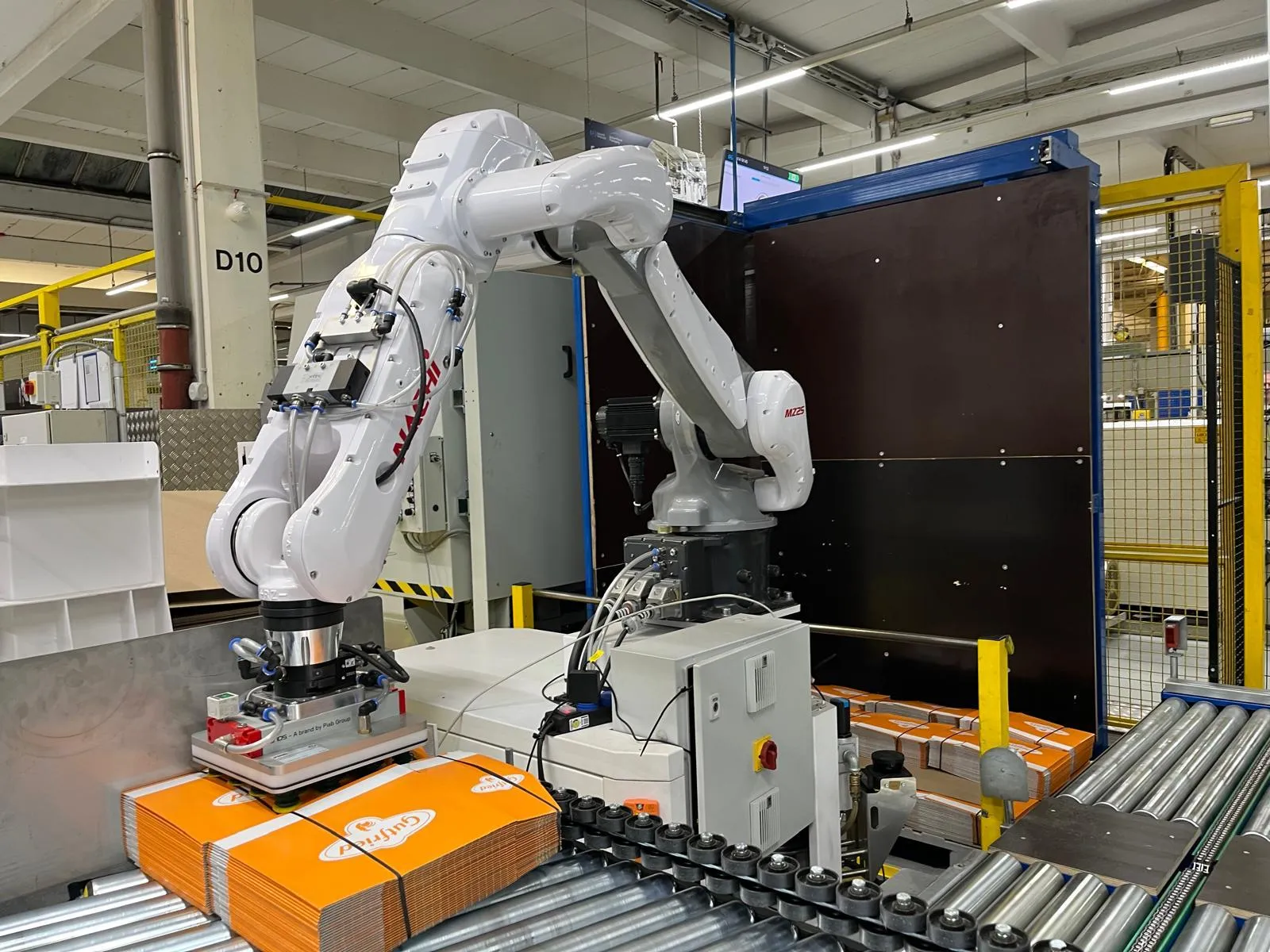Roboterzelle zum Palettieren