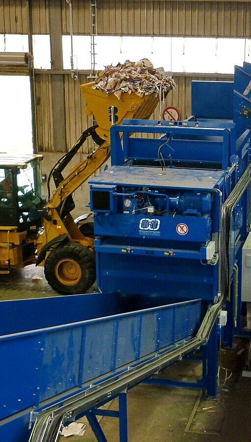 Papieraufbereitung HVB Holler