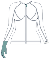 Brandkompressionsbekleidung