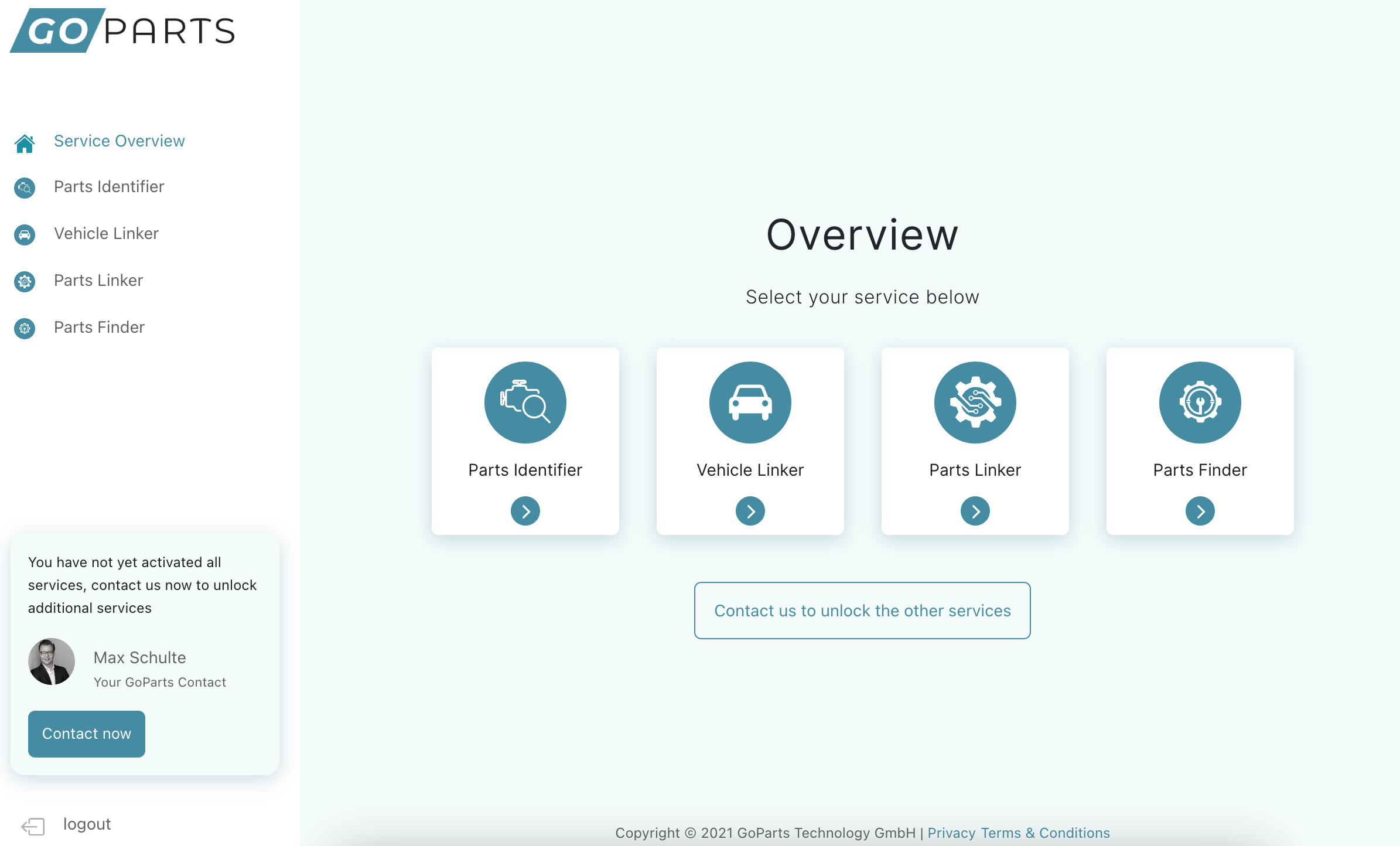 helloparts Ordering Solution
