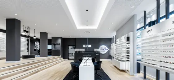LED-Lichtkonzept in der KIND Filiale Bad Neuenahr