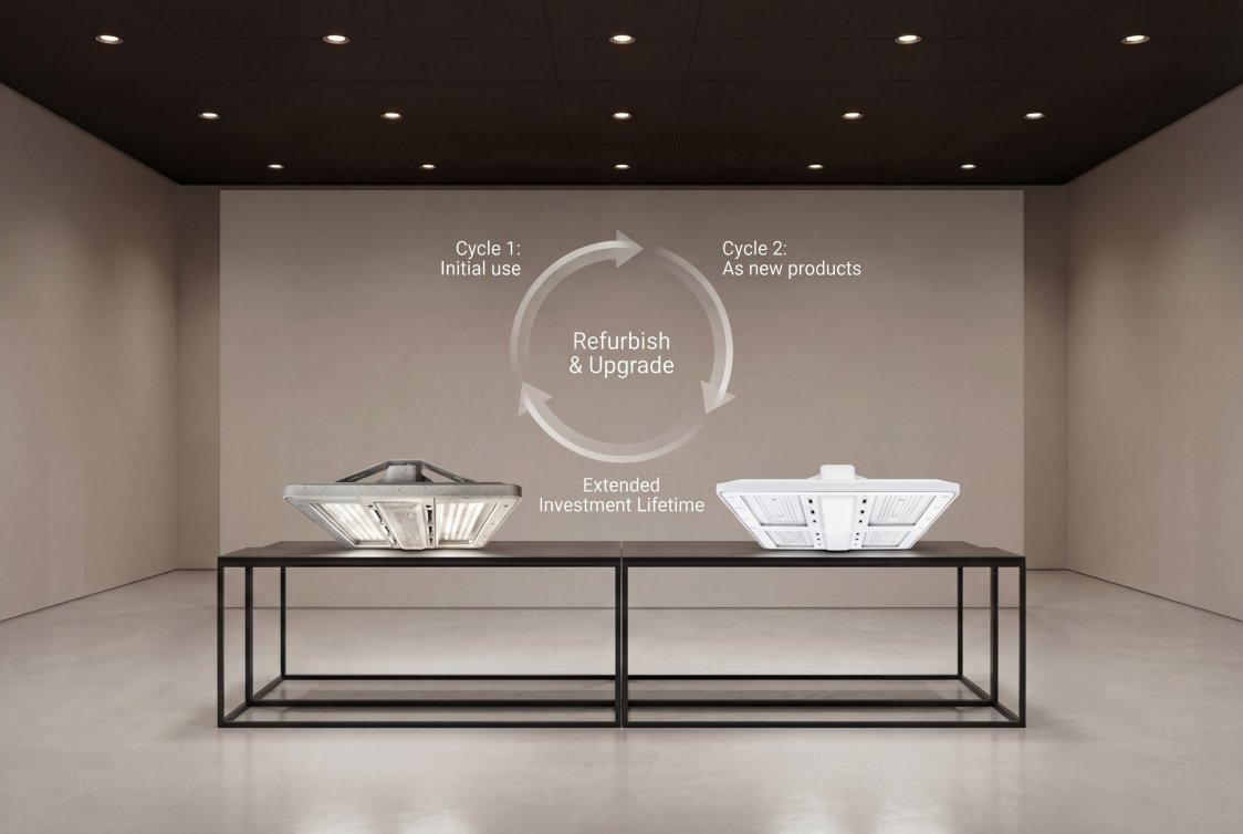 Remanufacturing-Leuchten