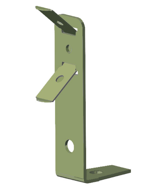 Schnellabhänger 90° abgewinkelt – 83100/H-W