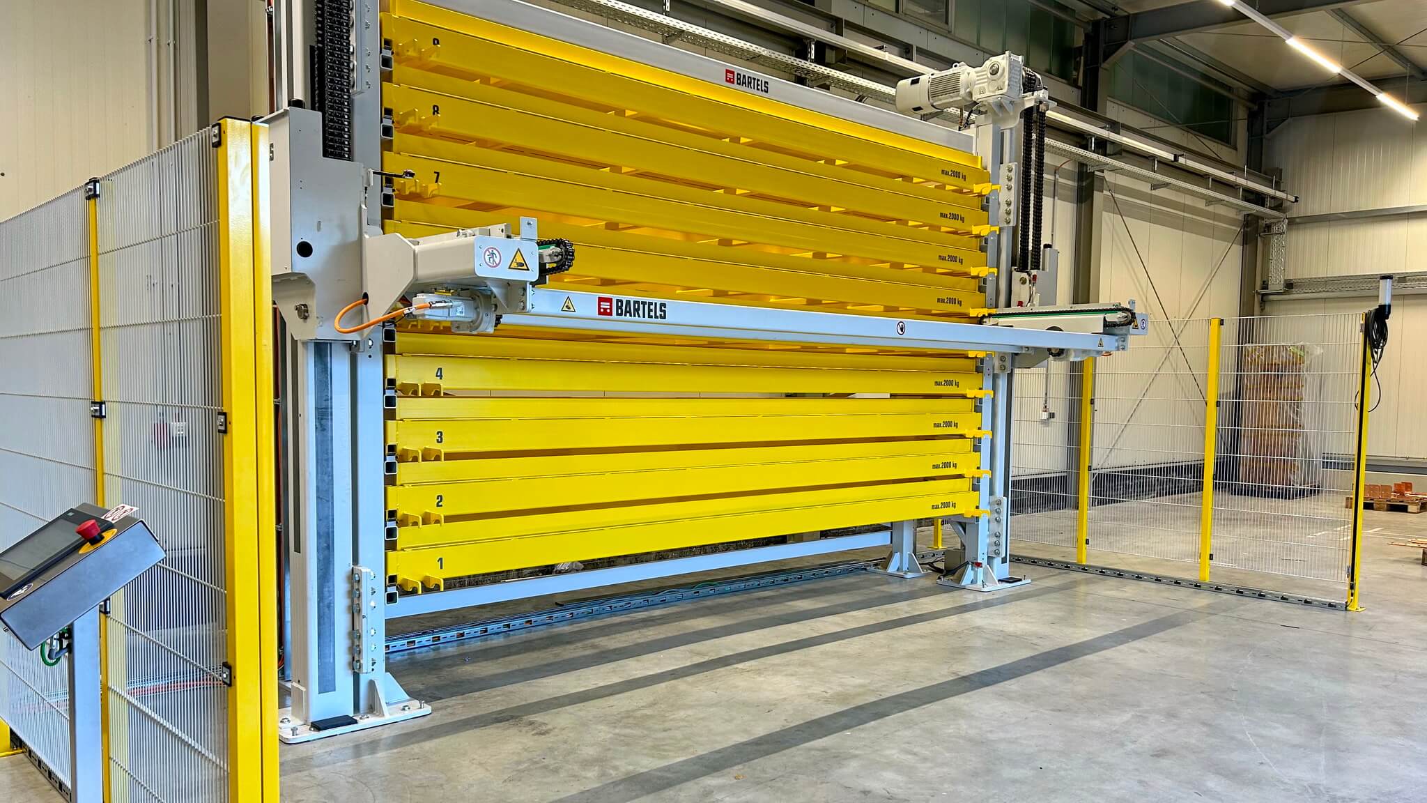 Lagerbühne (verzinktes Stahltragwerk)