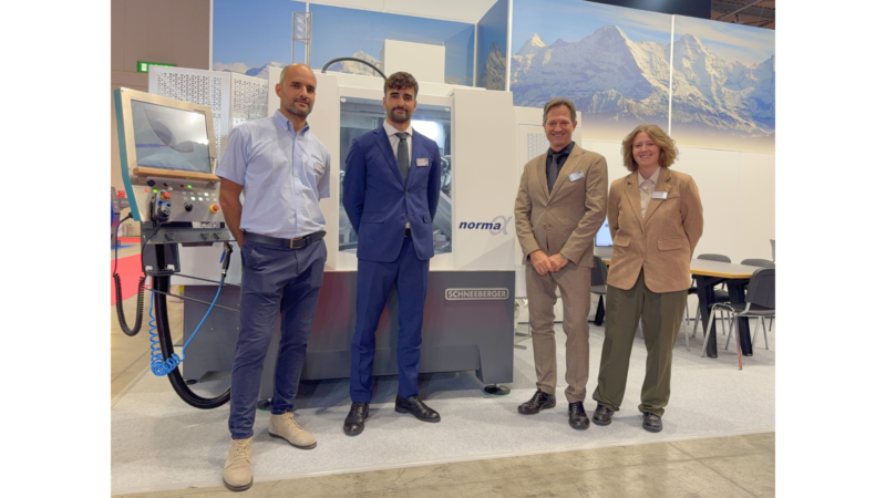 Das SCHNEEBERGER-Team präsentiert die neue Norma Alpha