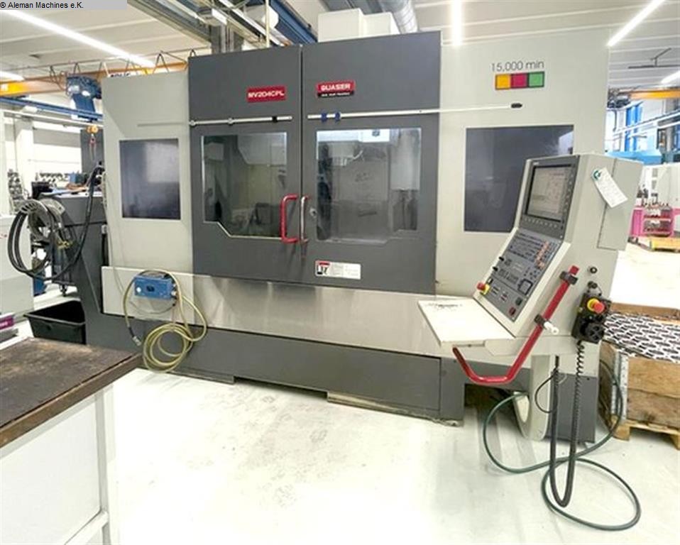 QUASER MV204 CPL/15 – Bearbeitungszentrum