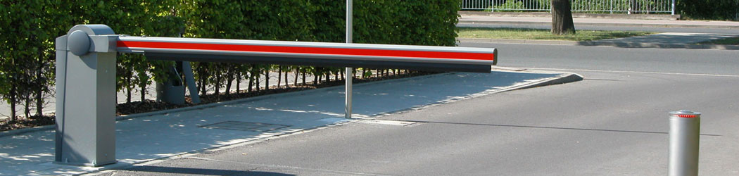 Vertikal-Drehschranke mit Schrankenbaum aus Aluminiumstrangpressprofil