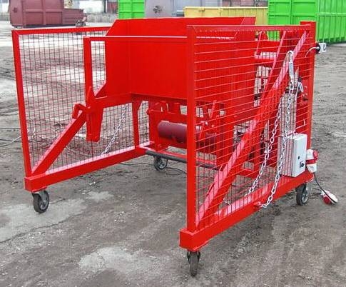 Hub-Kipp-Vorrichtung für 1.100-l-Behälter
