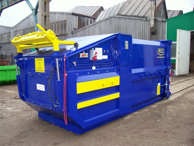 Selbstpresscontainer, Detail