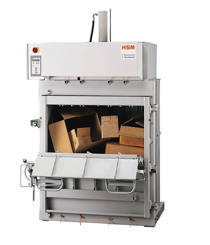 Vertikal-Ballenpresse HSM VL 155