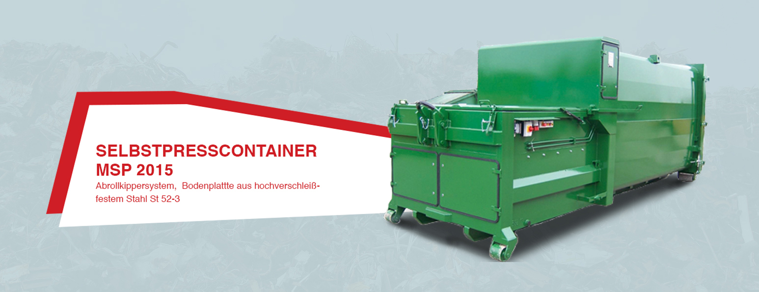 MAXIPRESS Selbstpresscontainer