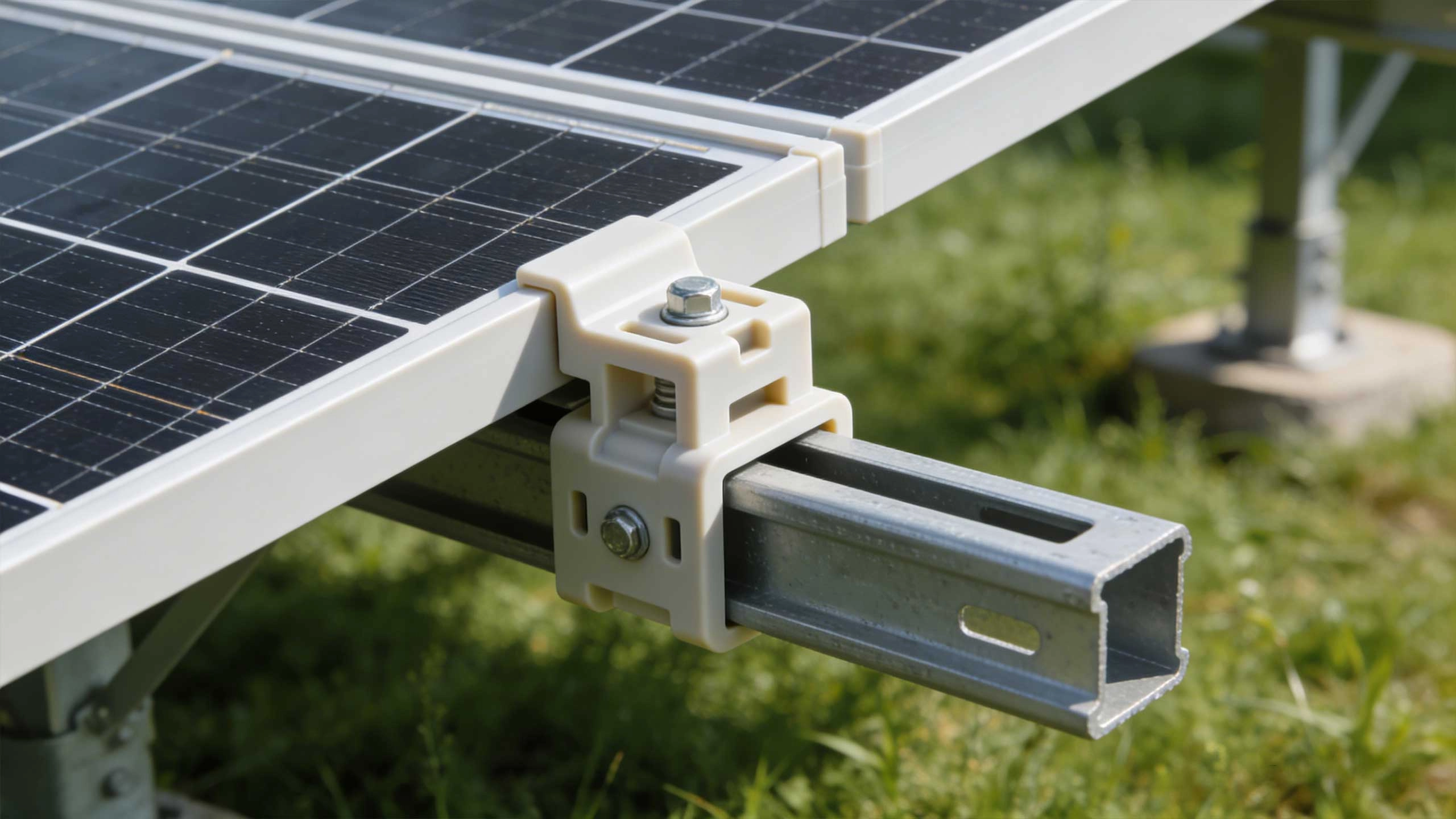 Solarbefestigungs- und Energiespeicherkomponenten
