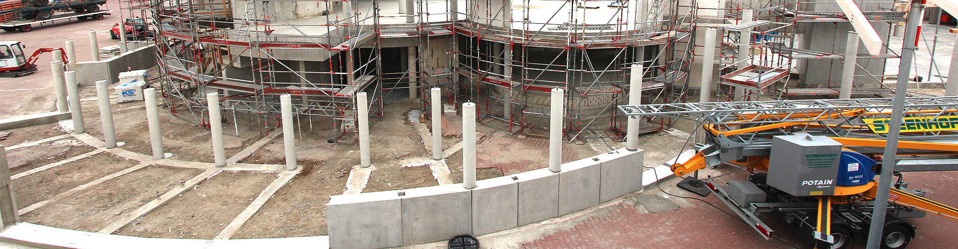 Produktion von Stützen und Sonderbauteilen