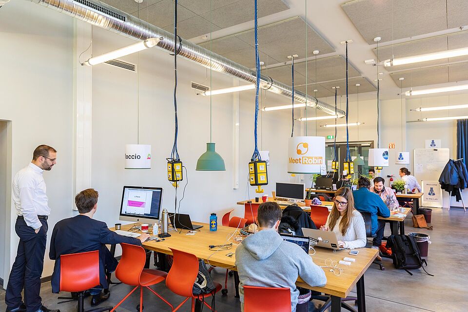 Gründungsförderung im Zentrum EINS