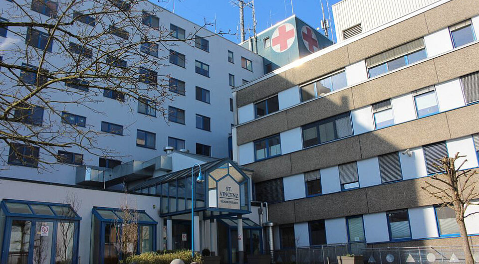 Eingang St. Vincenz-Krankenhaus Limburg