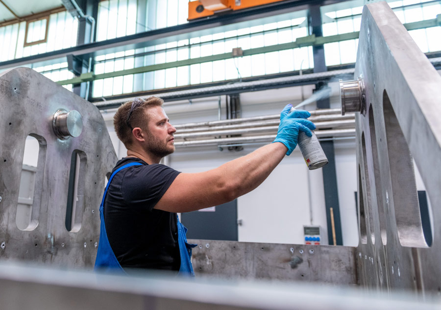 Einblick in die Arbeit
