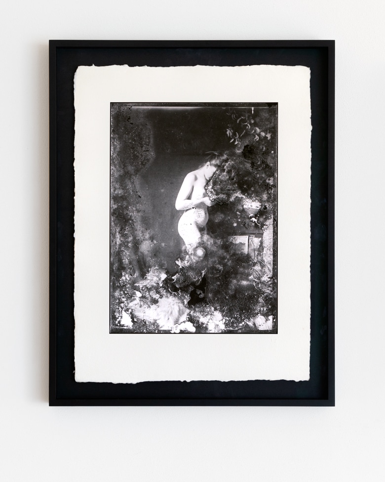 Schwarzweiss-Fotografie in handgefertigtem Rahmen