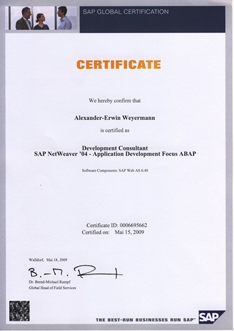 SAP/ABAP-Entwicklung